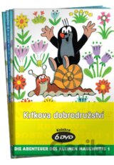Večerníček: Krtkova dobrodružství 1-5, Krtek a kalhotky (6 DVD - papírový obal)
