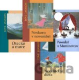 Povodeň u Muminovcov + Neviditeľné dieťa + Neskoro v novembri + Otecko a more (kolekcia štyroch titulov)