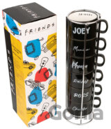 Set 6 ks keramických hrnčekov Friends: Mena