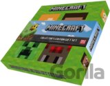 Darčekový set Minecraft kalendár - Diár - Pero
