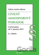 Civilný mimosporový poriadok. Úzz, 6. vydanie, 1/2023