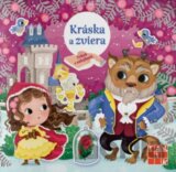 Kráska a zviera - príbeh s nálepkami