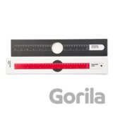 PANTONE Pravítko, 30 cm - Red 2035