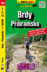 Brdy-Příbramsko 1:60T - cyklomapa