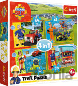 Odvážny Požiarnik Sam / Prism A&D Fireman Sam 4v1
