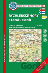 KČT 54 Rychlebské hory 1:50 000 / turistická mapa