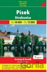 Písek, Strakonice 1:10T/plán města