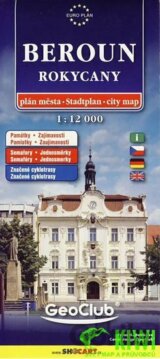 Beroun,Rokycany 1:12 000/Plán města