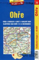 Ohře/vodácká mapa 1:40T