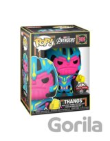 Funko POP & Tee: Marvel - Thanos BlackLight special edition