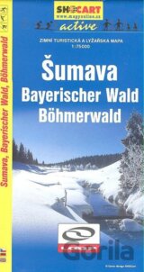 Šumava Bayerischger Wald Böhmerwald 1:75T / Zimní turistická a lyžařská mapa