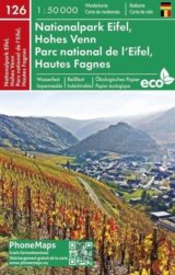 PhoneMaps 126 Nationalpark Eifel, Hohes Venn 1:50 000 / Turistická mapa