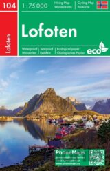 PhoneMaps 104 Lofoten 1:75 000 / Turistická mapa