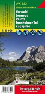 WK 352 Ehrwald, Lermoos, Reutte, Tannheimer Tal, Wanderkarte 1:50 000/mapa