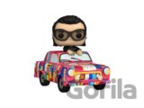 Funko POP Ride Super Deluxe: U2  - Bono w/Achtung Baby Car