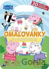 Peppa Pig - Omalovánky se samolepkami