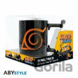 Naruto Shippuden 3D keramický Hrnček - Kunai Konoha 460 ml