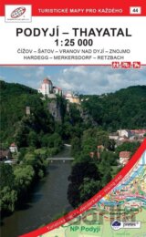 Podyjí - Thayatal 1:25 000, národní parky / 44 Turistické mapy pro každého