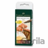 Faber - Castell Popisovač Pitt Artist Pen Terra 6 ks