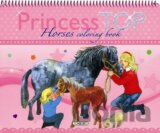 Horses coloring book