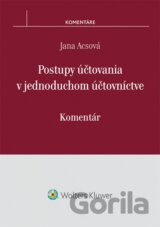 Postupy účtovania v jednoduchom účtovníctve