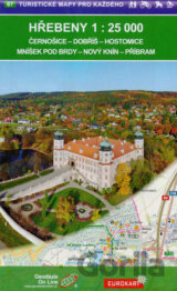Hřebeny 1:25 000 / 67 Turistické mapy pro každého