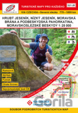 VIA CZECHIA - Severní stezka, BOX 4, S21-28 1 : 25 000