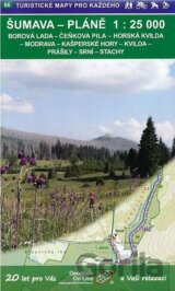 Šumava Pláně 1:25 000 / 66 Turistické mapy pro každého