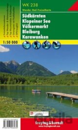 WK 238 Südkärnten, Klopeiner See, Völkermarkt, Bleiburg, Karawanken, Wanderkarte 1:50 000/mapa