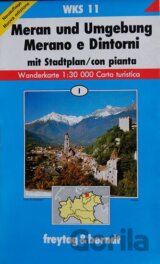 WKS 11 Meran und Umgebung 1:30 000/mapa