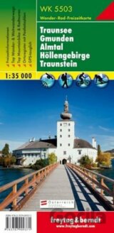 WK 5503 Traunsee Gmunden Ebensee 1:35 000/mapa