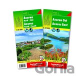 Azoren set 1:50 000 / 2 tutistické mapy