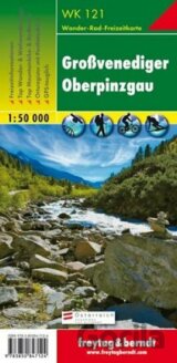 WK 121 Grossvenediger, Oberpinzgau 1:50 000/mapa
