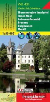 WK 431 Thermenland,Innviertel 1:50 000/mapa