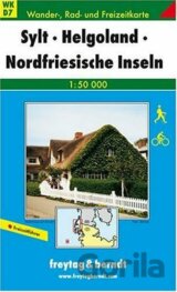 WKD  7 Sylt, Helgoland, Nordfriesische 1:50 000/mapa