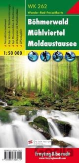 WK 262 Böhmerwald, Mühlviertel, Moldaustausee,Wanderkarte 1:50.000/mapa