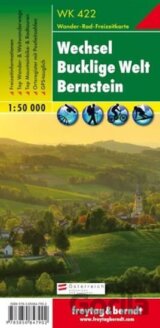 WK 422 Wechsel, Bucklige Welt, Bernstein 1:50 000/mapa