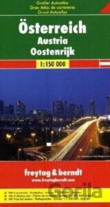 GAOEN Velký autoatlas Rakouska