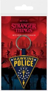 Prívesok na kľúče Netflix - Stranger Things: Hawkinsonova polícia