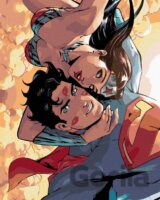 Malování podle čísel: Wonder Woman - WONDER WOMAN A SUPERMAN SELFIE