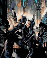 Malování podle čísel: Batman - Catwoman
