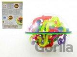 Hlavolam Bludiště Perplexus ovál 3D 20cm plastový