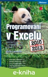 Programování v Excelu 2010 a 2013