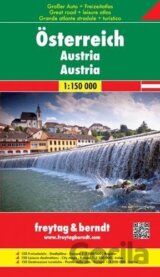 GAOEN Velký autoatlas Rakouska