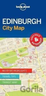 Lonely Planet Edinburgh City Map
