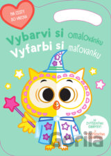 Vybarvi si omalovánku Sova / Vyfarbi si maľovanku Sova