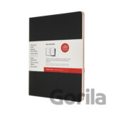 Moleskine - sada 2 plánovacích zošitov Cahier (čierny a červený)