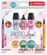 STABILO Pastellove -  Sada 18 ks