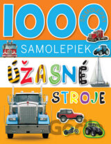 1000 samolepiek - Úžasné stroje