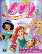 500 samolepek - Disney Princezny